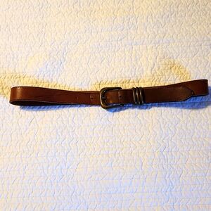Genuine leather belt.